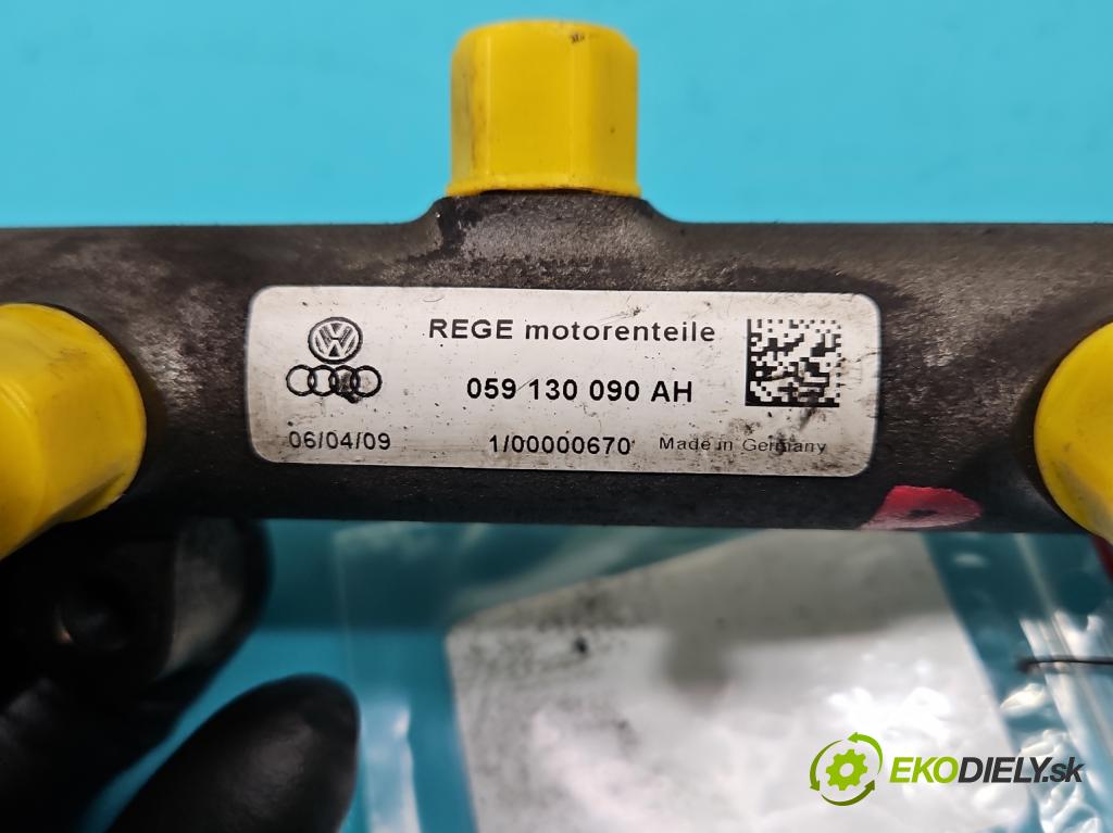 Audi A4 B8 2007-2015 3.0 tdi 239KM automatic 176 kW 2967 cm3 5- lišta vstrekovacia 059130090AH (Vstrekovacie lišty)