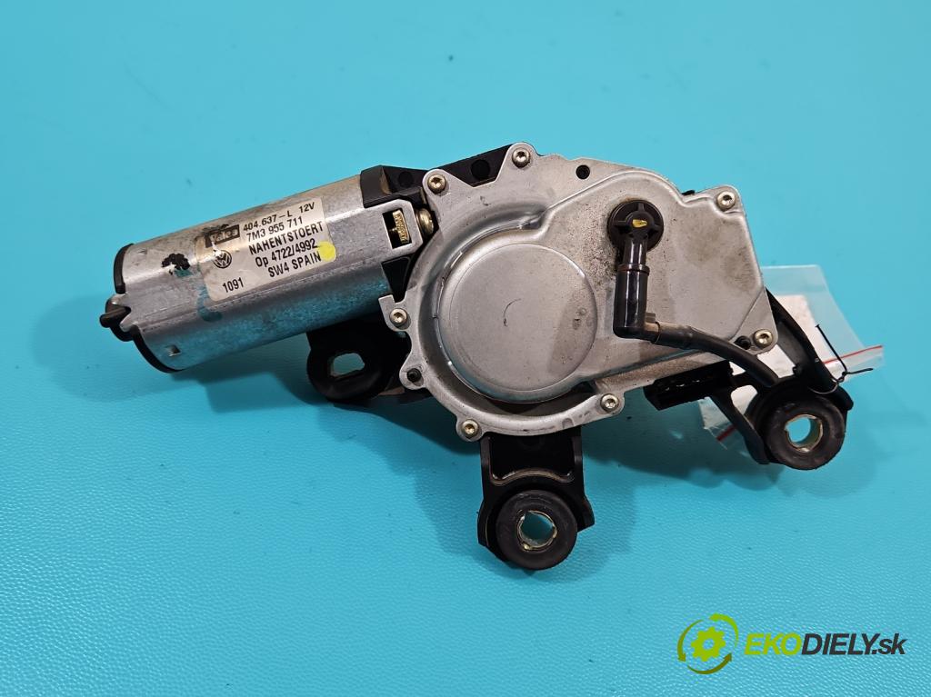 Vw Sharan I 1995-2010 1.9 TDI 116 HP manual 85 kW 1896 cm3 5- motor stieračov zadné 7M3955711
