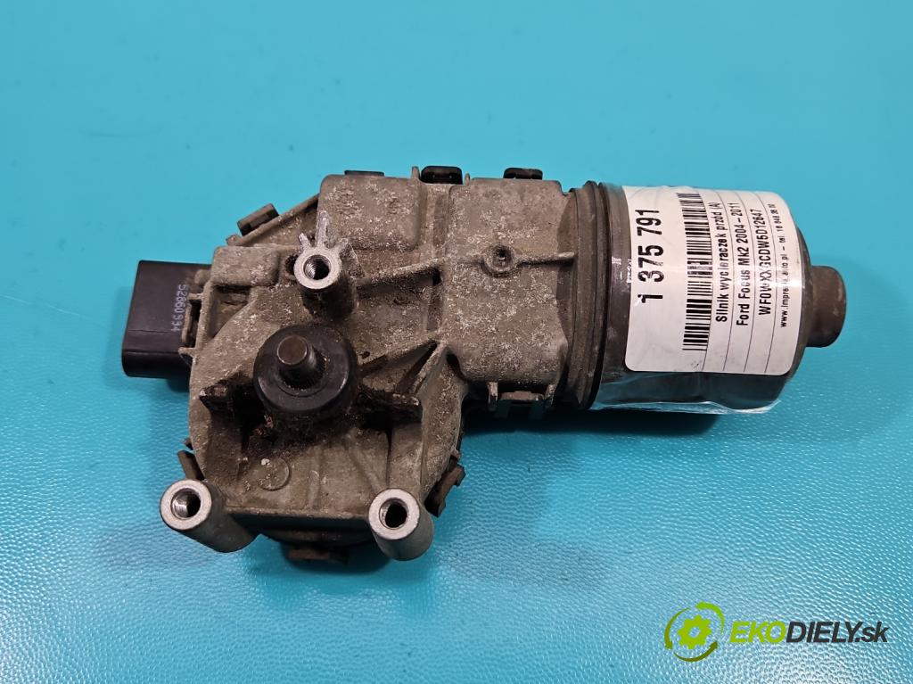 Ford Focus Mk2 2004-2011 1.6 tdci 90 hp manual 66 kW 1560 cm3 5- motor stěračů přední 0390241731