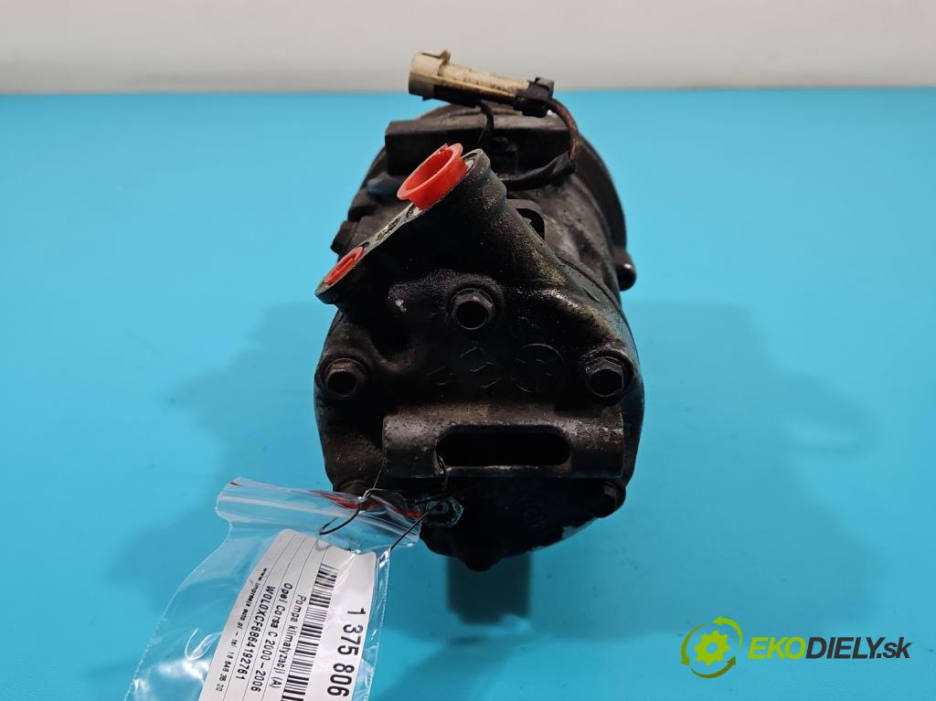 Opel Corsa C 2000-2006 1.2 16V 80 hp manual 59 kW 1229 cm3 5- Kompresor: klíma 24461719 (Kompresory)