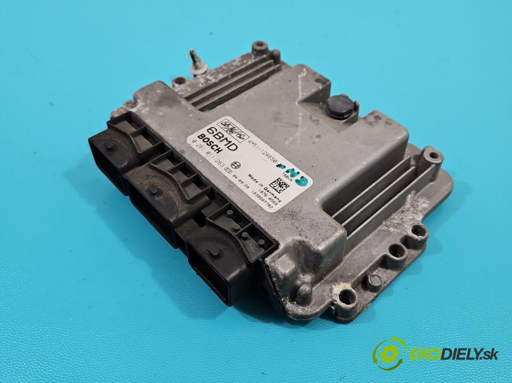 Ford Focus Mk2 2004-2011 1.6 tdci 109 hp manual 80 kW 1560 cm3 3- řídící jednotka motoru 4M51-12A650-NC