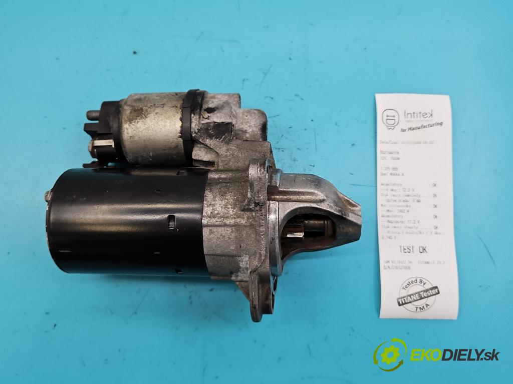 Opel Mokka A 2012-2019 1.4 T 140 HP automatic 103 kW 1364 cm3 5- štartér 55578921 (Štartéry)