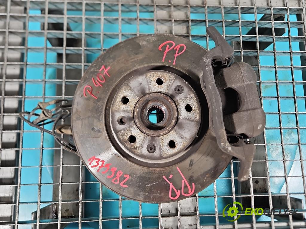 Peugeot 407 1.6 HDI 109 HP manual 80 kW 1560 cm3 5- náboj pravé  (Náboje)