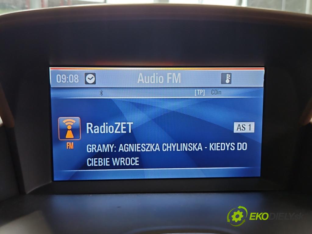 Opel Zafira C 2012-2019 Tourer 2.0 CDTI 165 HP manual 121 kW 1956 cm3 5- Zobrazit: 95196687 (Prístrojové dosky, displeje)