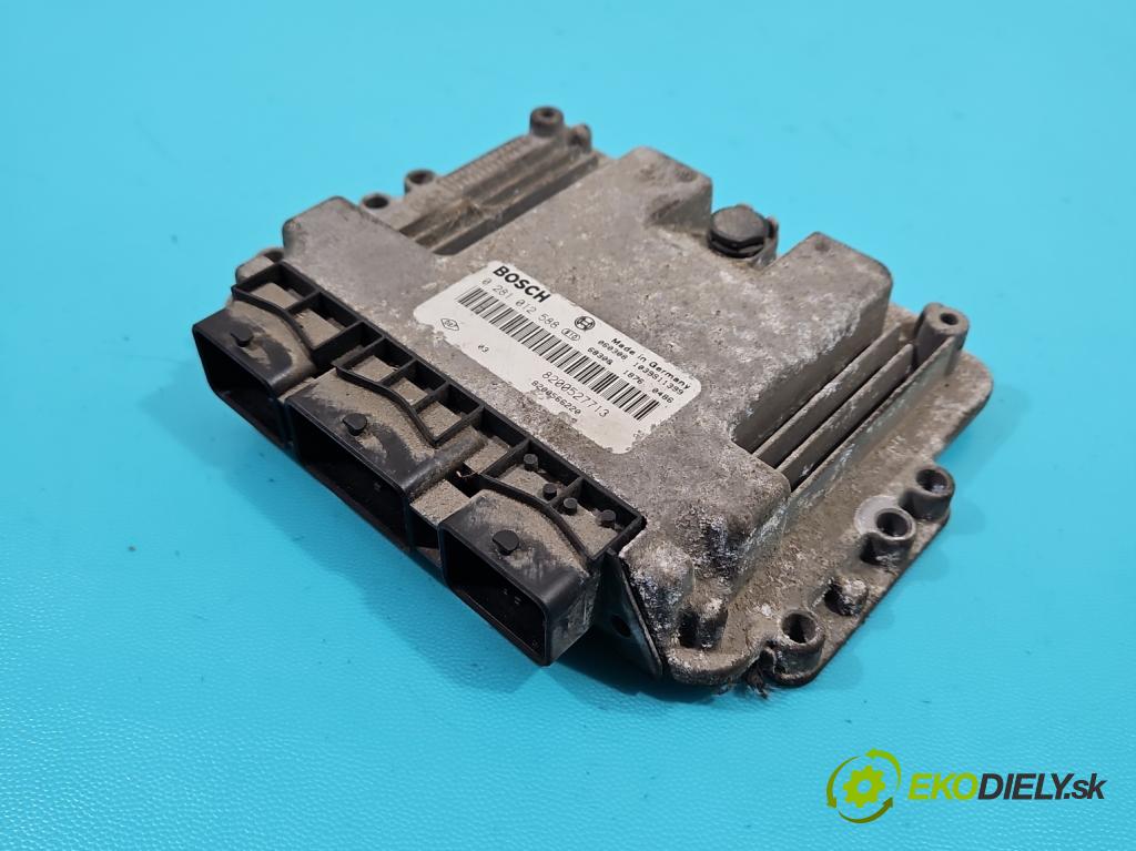 Renault Laguna II 2001-2007 1.9 dci 110 hp manual 81 kW 1870 cm3 5- řídící jednotka motoru 0281012588