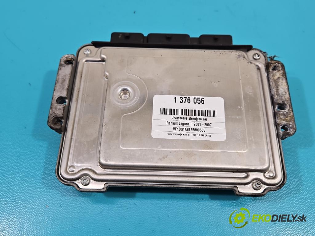 Renault Laguna II 2001-2007 1.9 dci 110 hp manual 81 kW 1870 cm3 5- řídící jednotka motoru 0281012588