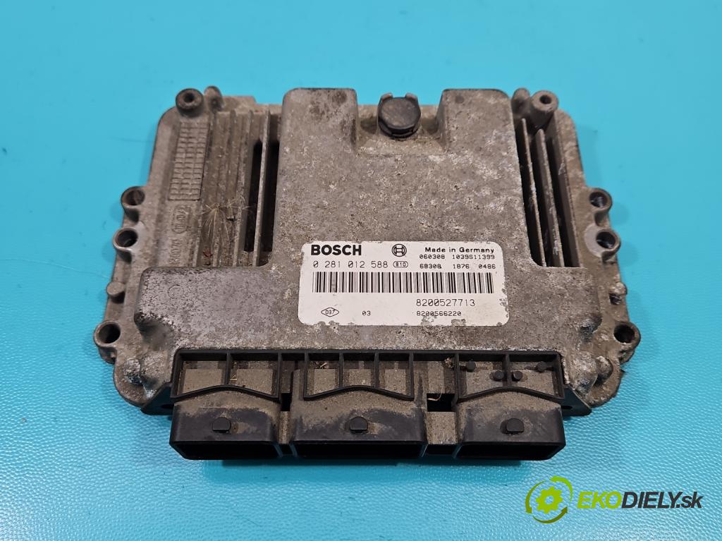 Renault Laguna II 2001-2007 1.9 dci 110 hp manual 81 kW 1870 cm3 5- řídící jednotka motoru 0281012588