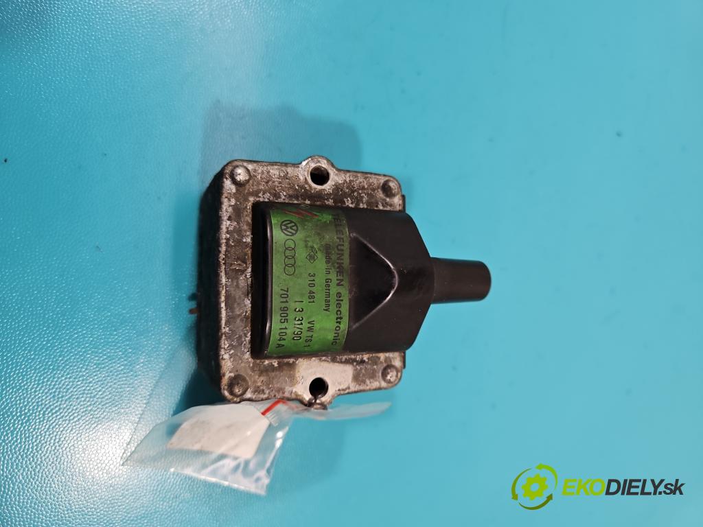 Vw Polo III 6N 1994-2001 1.3 8V MNOHO: 54 HP manual 40 kW 1272 cm3 5- cievka zapaľovacia 701905104A (Zapaľovacie cievky, moduly)