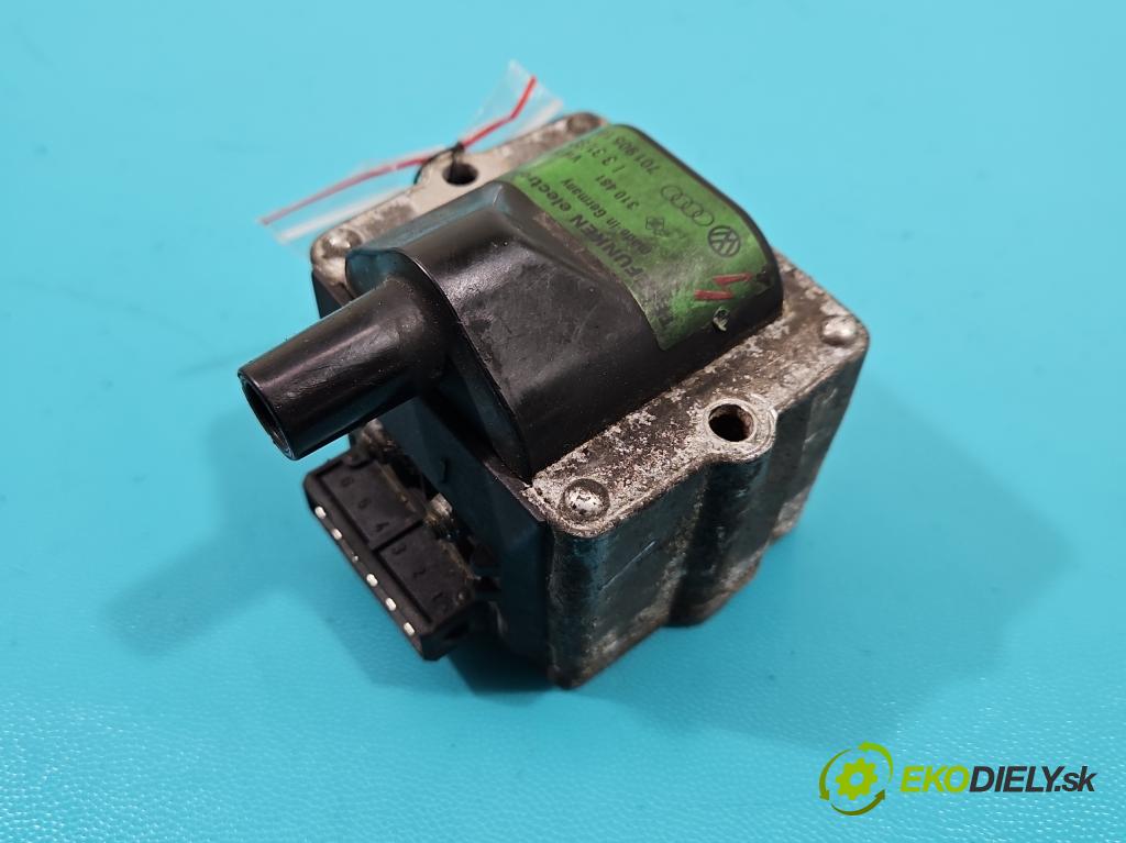 Vw Polo III 6N 1994-2001 1.3 8V MNOHO: 54 HP manual 40 kW 1272 cm3 5- cievka zapaľovacia 701905104A (Zapaľovacie cievky, moduly)