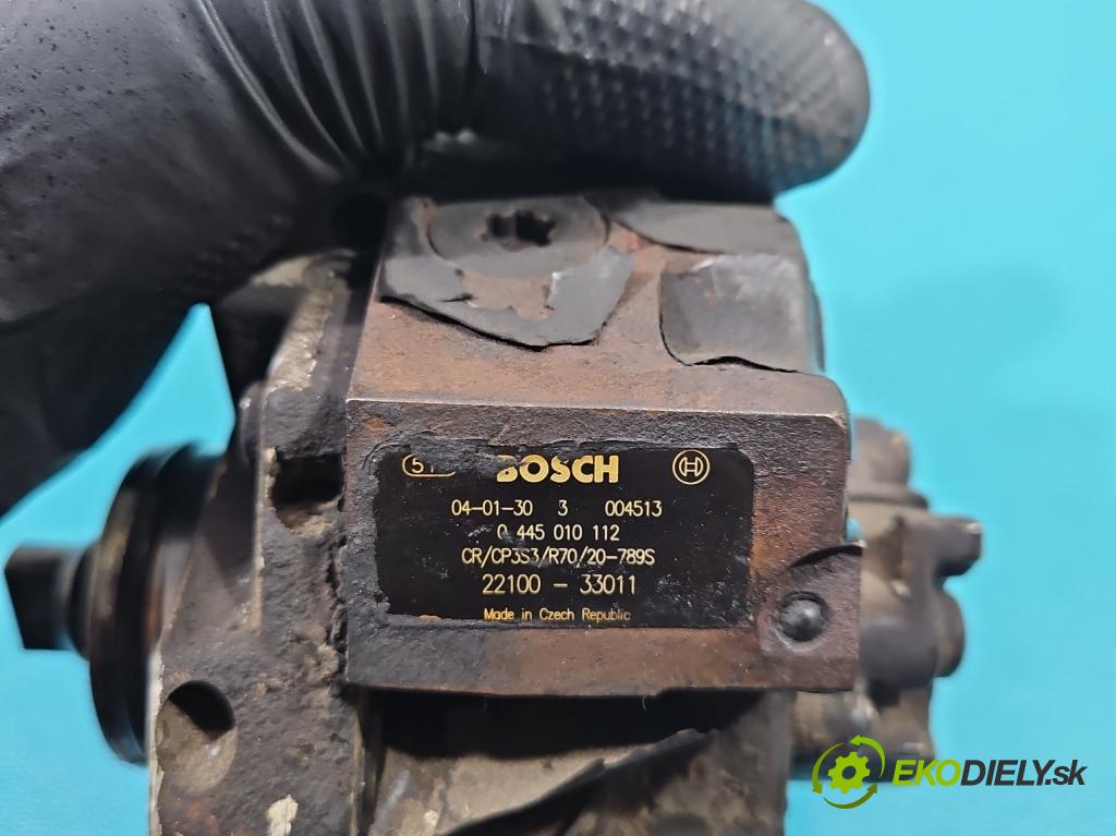 Toyota Yaris I 1999-2005 1.4 D4D 75 HP manual 55 kW 1364 cm3 5- čerpadlo vstrekovacia 0445010112 (Vstrekovacie čerpadlá)