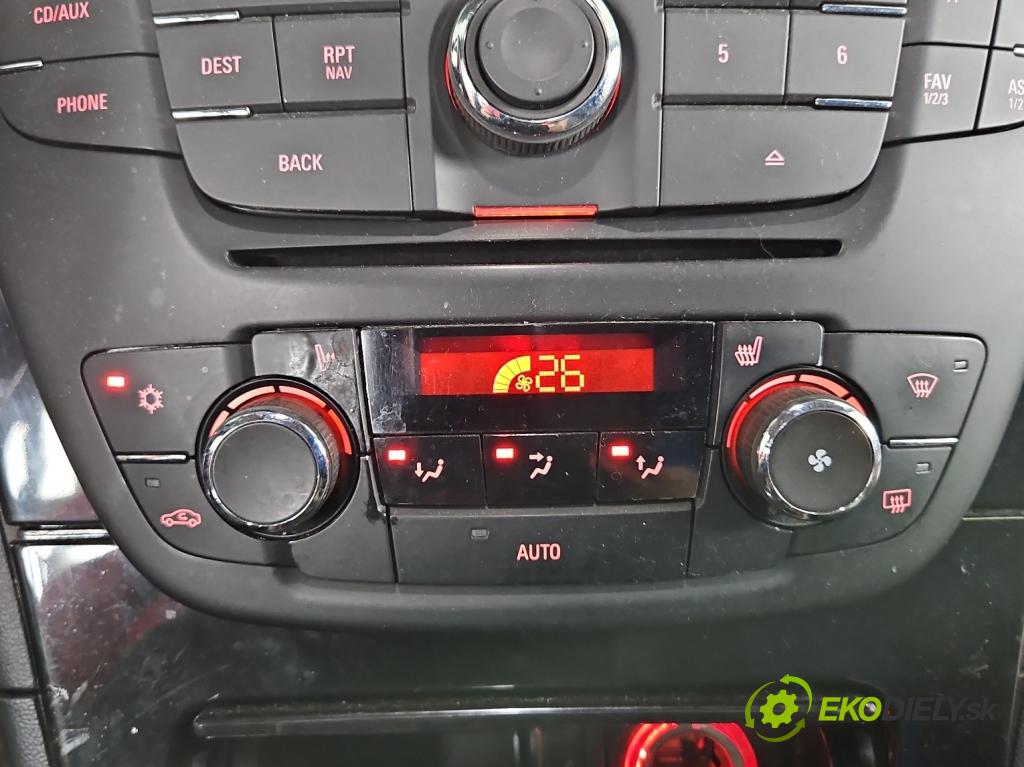 Opel Insignia A 2008-2017 2.0 T 220KM manual 162 kW 1998 cm3 5- panel kúrenia 13273096
