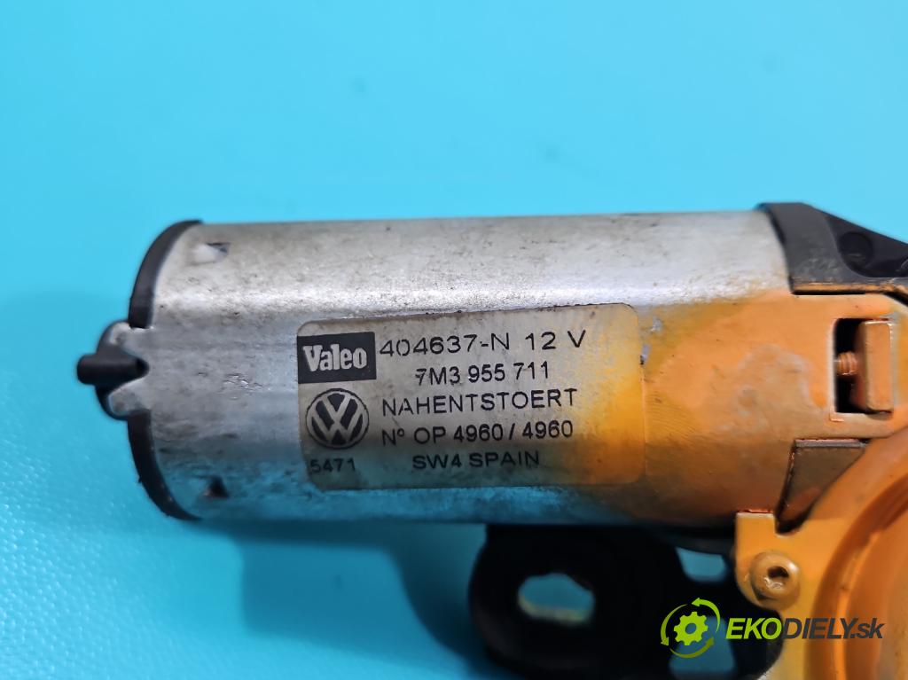 Vw Sharan I 1995-2010 1.9 TDI 116 hp manual 85 kW 1896 cm3 5- motor stěrače zadní 7M3955711