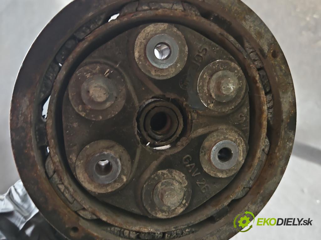 Vw Golf IV 1997-2003 1.9 TDI 116 HP manual 85 kW 1900 cm3 5- Hřídel: zadné  (Kardaňové hriadele)