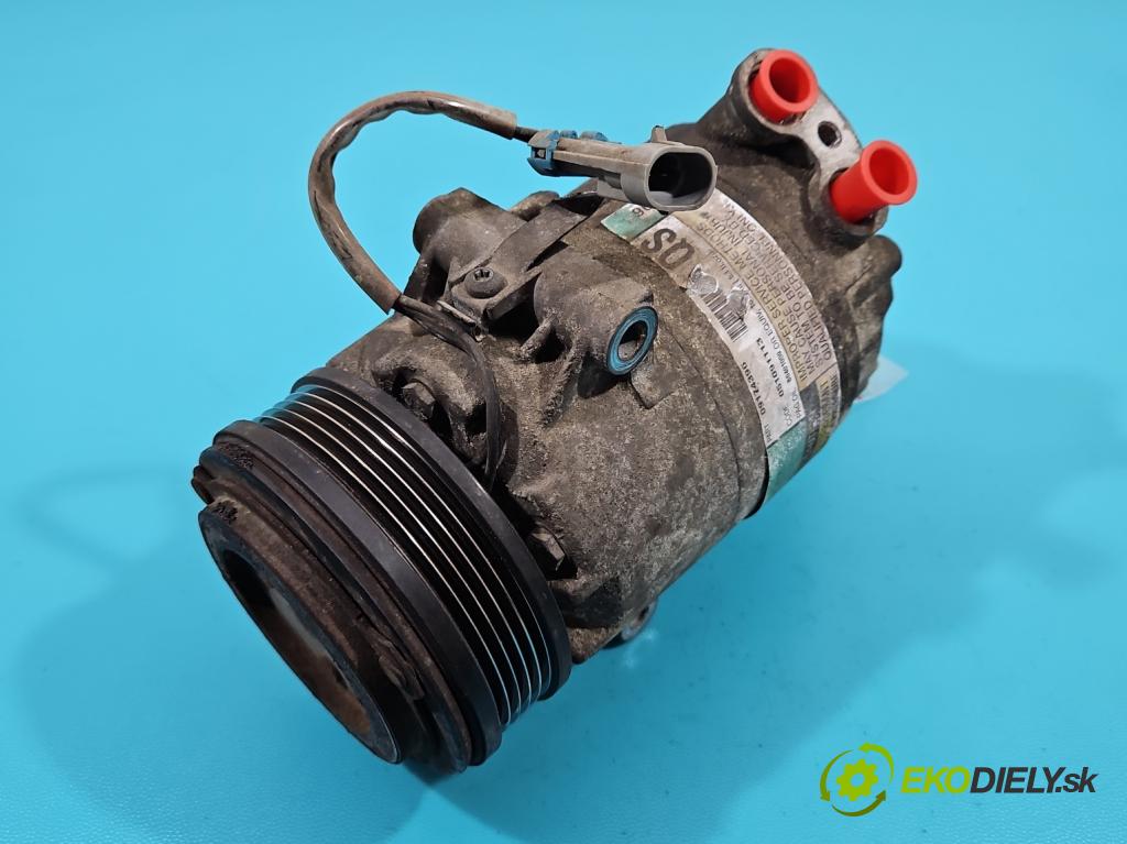 Opel Astra II 1998-2009 1.6 16V 101 hp manual 74 kW 1598 cm3 5- Kompresor: klíma 09174396 (Kompresory)