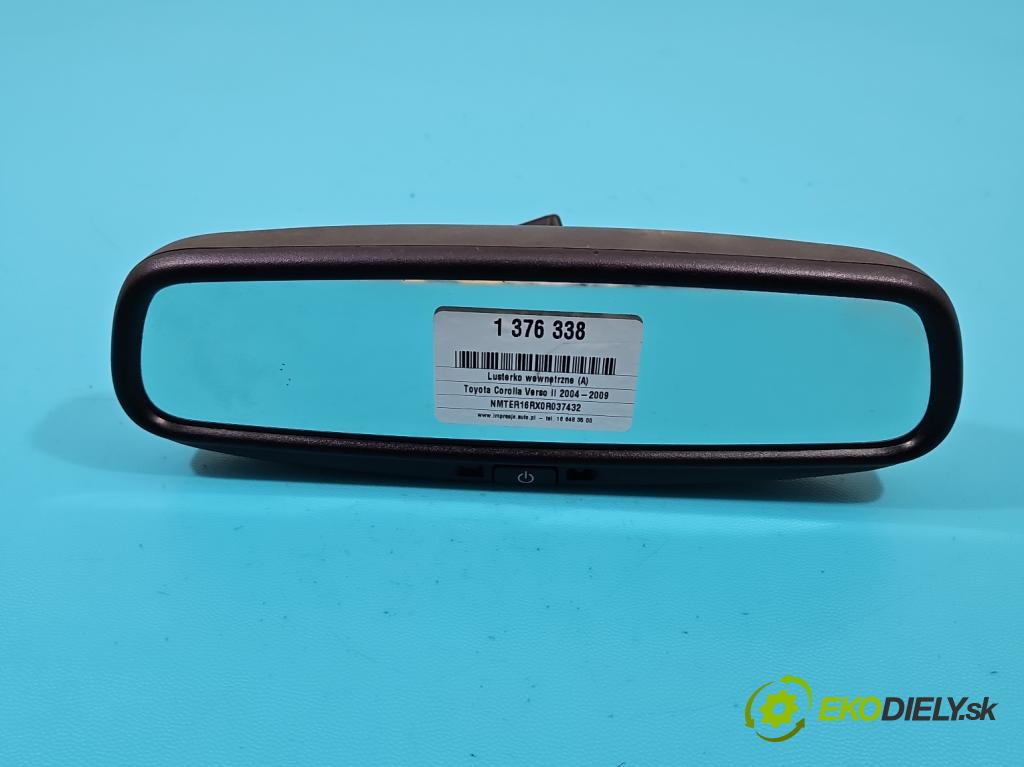 Toyota Corolla Verso II 2004-2009 1.8 VVTI 129 hp automatic 95 kW 1794 cm3 5- zpětné zrcátko vnitřní 87810-05040 (Světla vnitřní)