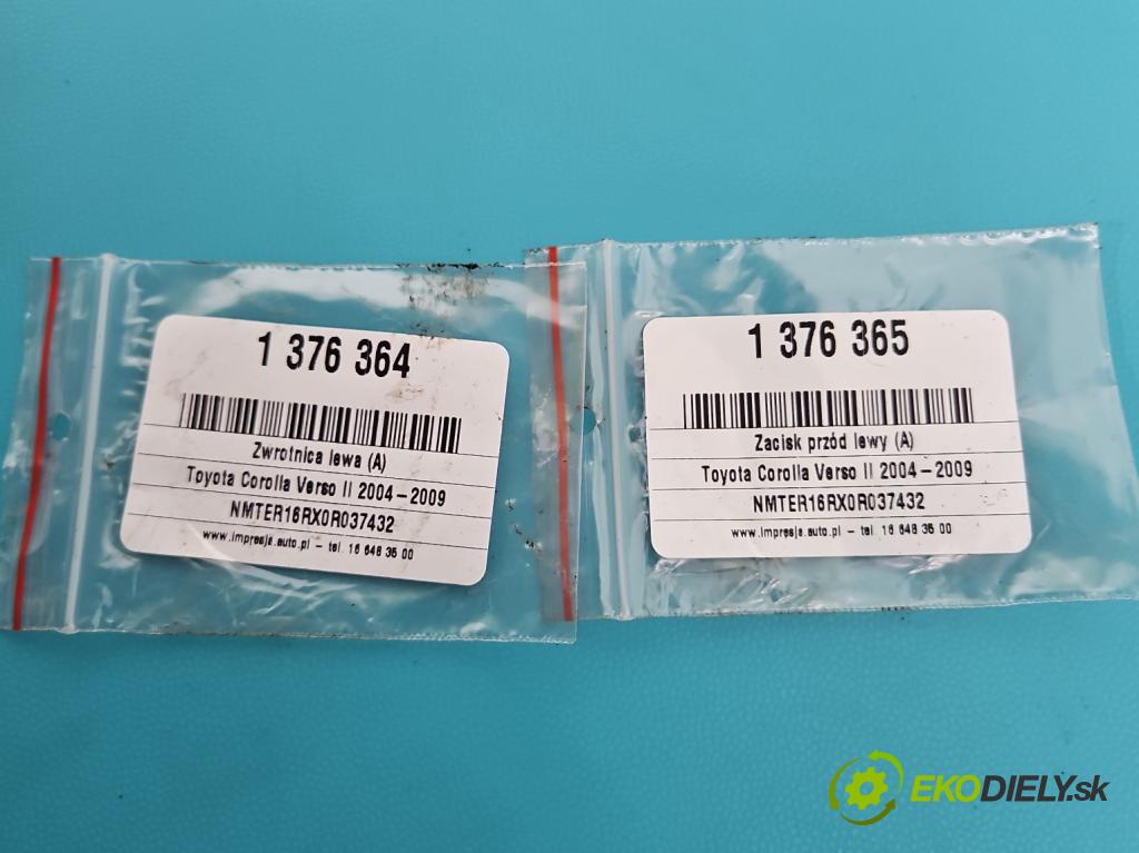 Toyota Corolla Verso II 2004-2009 1.8 VVTI 129 HP automatic 95 kW 1794 cm3 5- náboj ľavé  (Náboje)