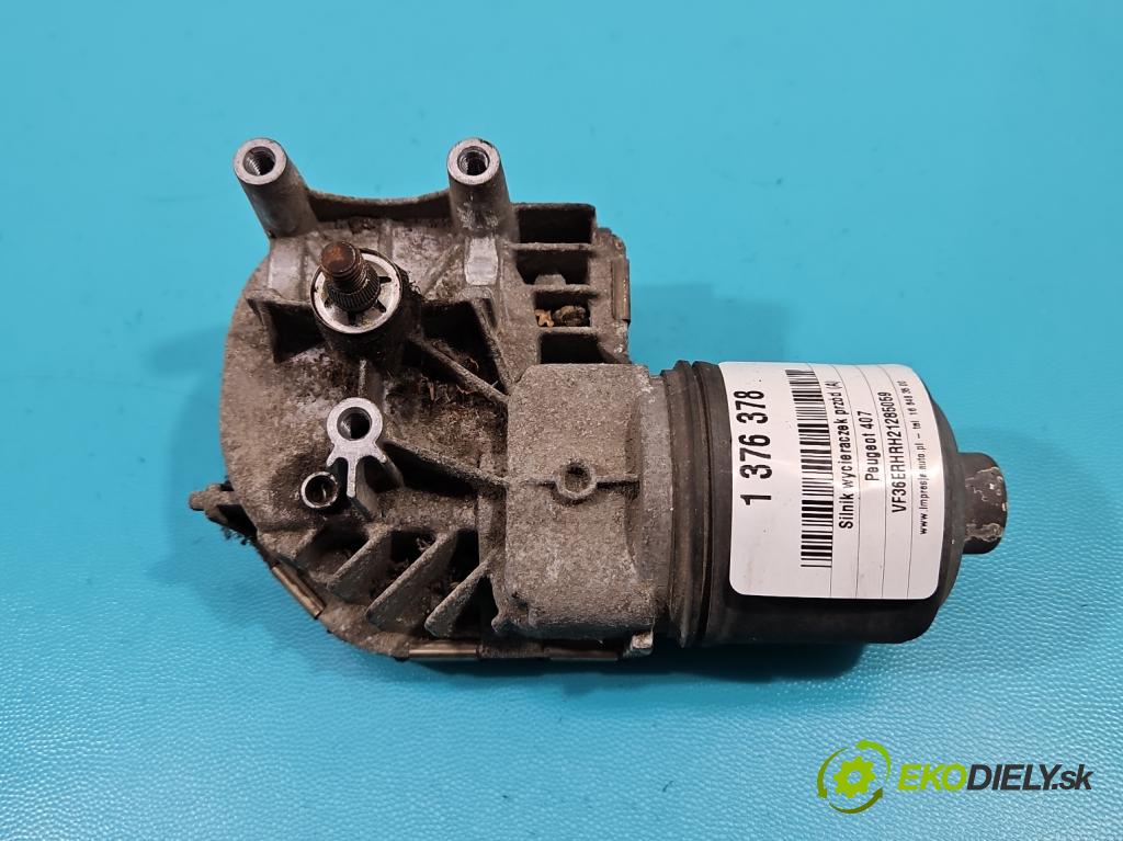 Peugeot 407 2.0 HDI 136 HP manual 100 kW 1997 cm3 5- motor stieračov predné 0390241722