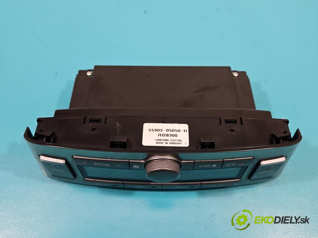 Toyota Avensis II T25 2003-2008 2.0 D4D 126 HP manual 93 kW 1998 cm3 5- panel kúrenia 55900-05271