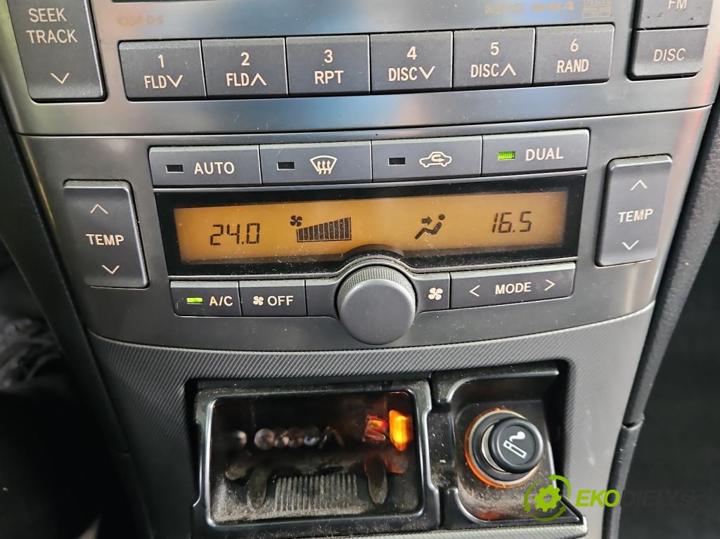 Toyota Avensis II T25 2003-2008 2.0 D4D 126 HP manual 93 kW 1998 cm3 5- panel kúrenia 55900-05271