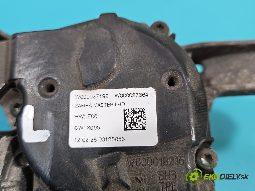 Opel Zafira C 2012-2019 Tourer 2.0 CDTI 165 hp manual 121 kW 1956 cm3 5- motor stěračů přední W000027364