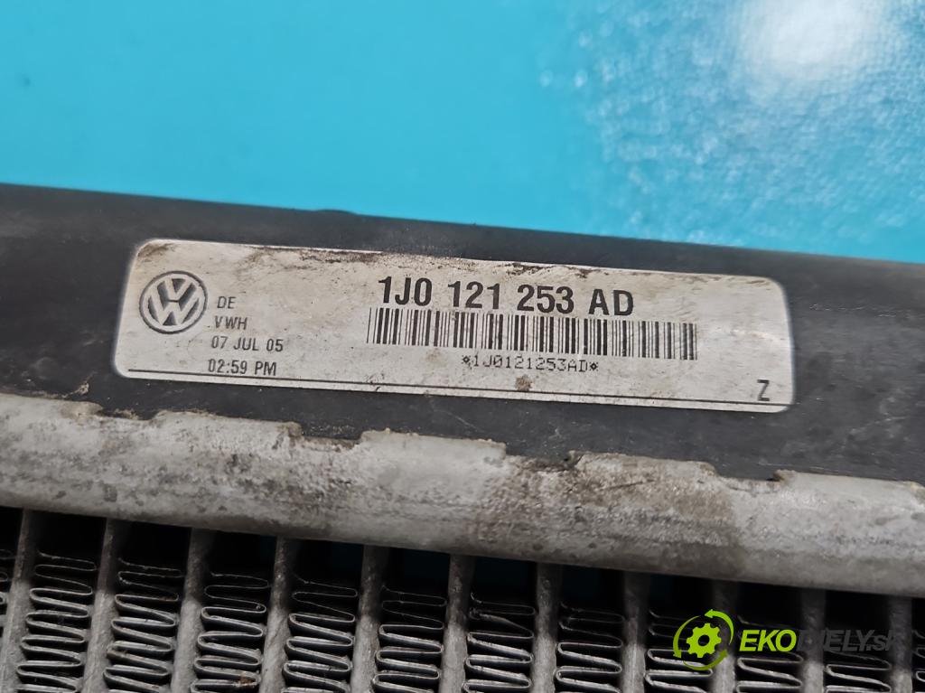 Skoda Octavia I 1996-2010 1.9 TDI 110 HP manual 81 kW 1896 cm3 5- chladič voda: 1J0121253AD (Chladiče vody)