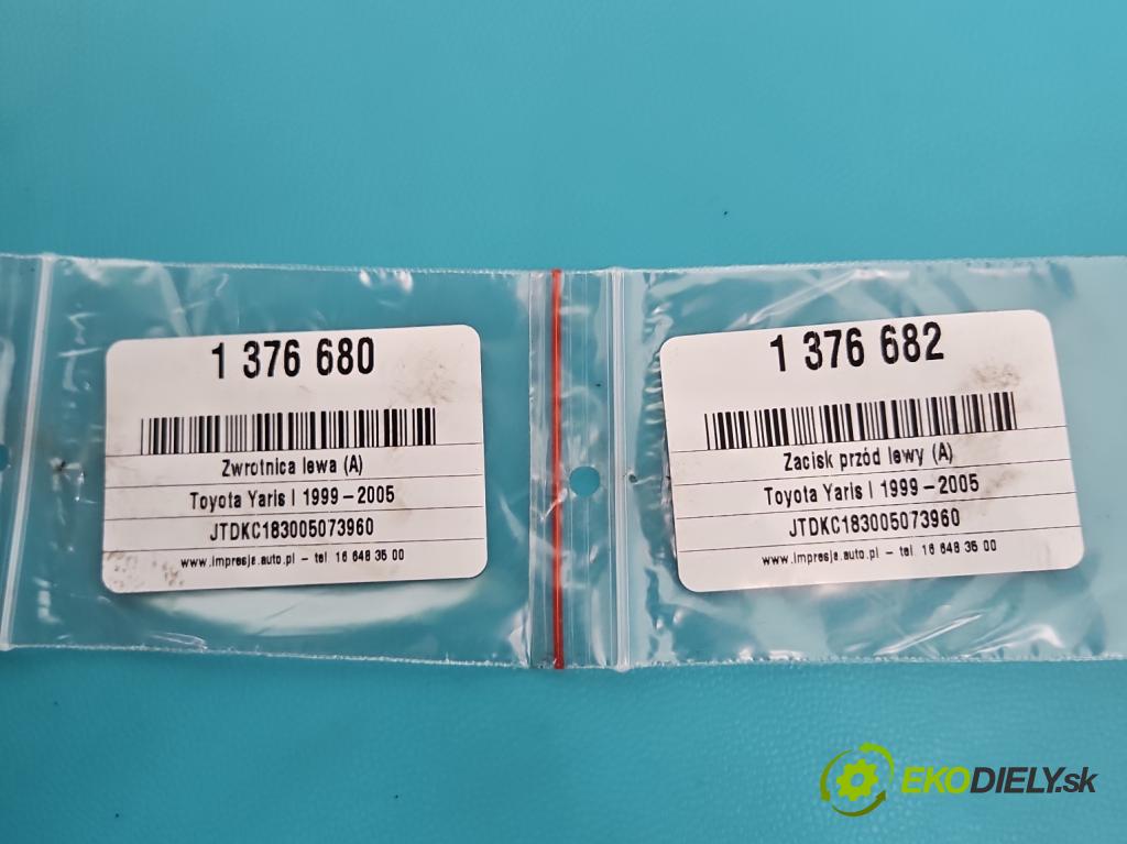 Toyota Yaris I 1999-2005 1.4 D4D 75 HP manual 55 kW 1364 cm3 5- náboj ľavé (Náboje)