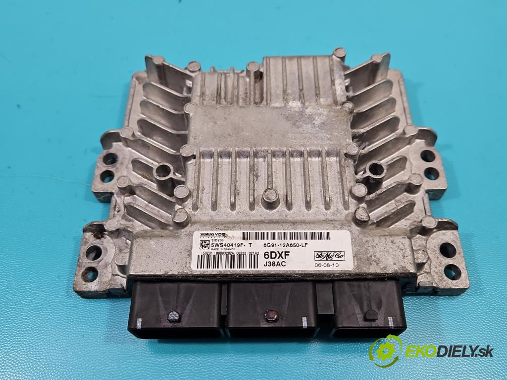 Ford Galaxy Mk2 2006-2015 1.8 TDCI 125 hp manual 92 kW 1753 cm3 5- řídící jednotka motoru 6G91-12A650-LF