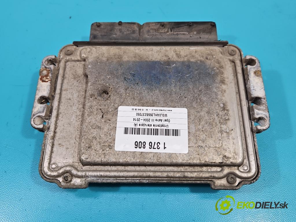 Opel Astra III 2004-2014 1.7 CDTI 80 hp manual 59 kW 1686 cm3 5- řídící jednotka motoru 0281011943