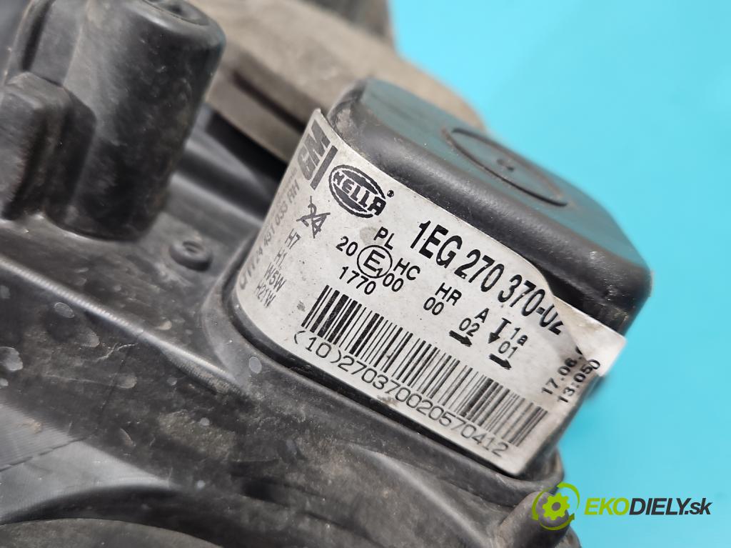 Opel Astra III 2004-2014 1.7 CDTI 80 HP manual 59 kW 1686 cm3 5- Reflektor: pravý  (Pravé)