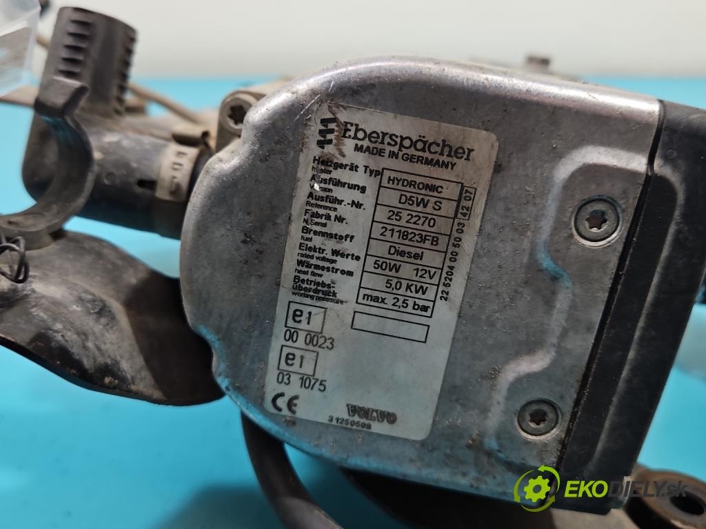 Volvo V50 2.0d 136 HP manual 100 kW 1997 cm3 5- Webasto 252270 (Webasto)