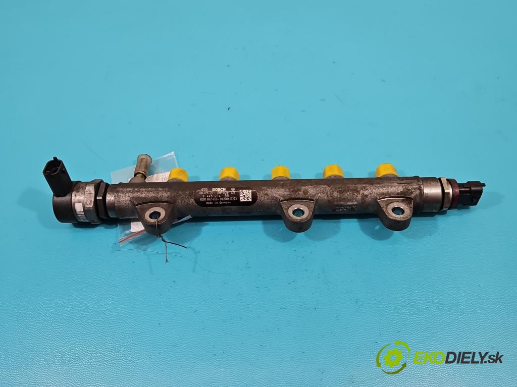 Nissan X-trail II T31 2008-2013 2.0 dci 173KM manual 127 kW 1995 cm3 5- lišta vstrekovacia 0445214155 (Vstrekovacie lišty)