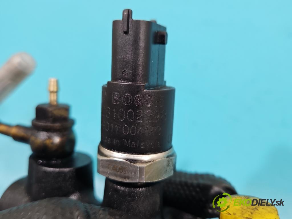 Opel Astra III 2004-2014 1.7 CDTI 80 HP manual 59 kW 1686 cm3 5- lišta vstrekovacia 0281002398 (Vstrekovacie lišty)