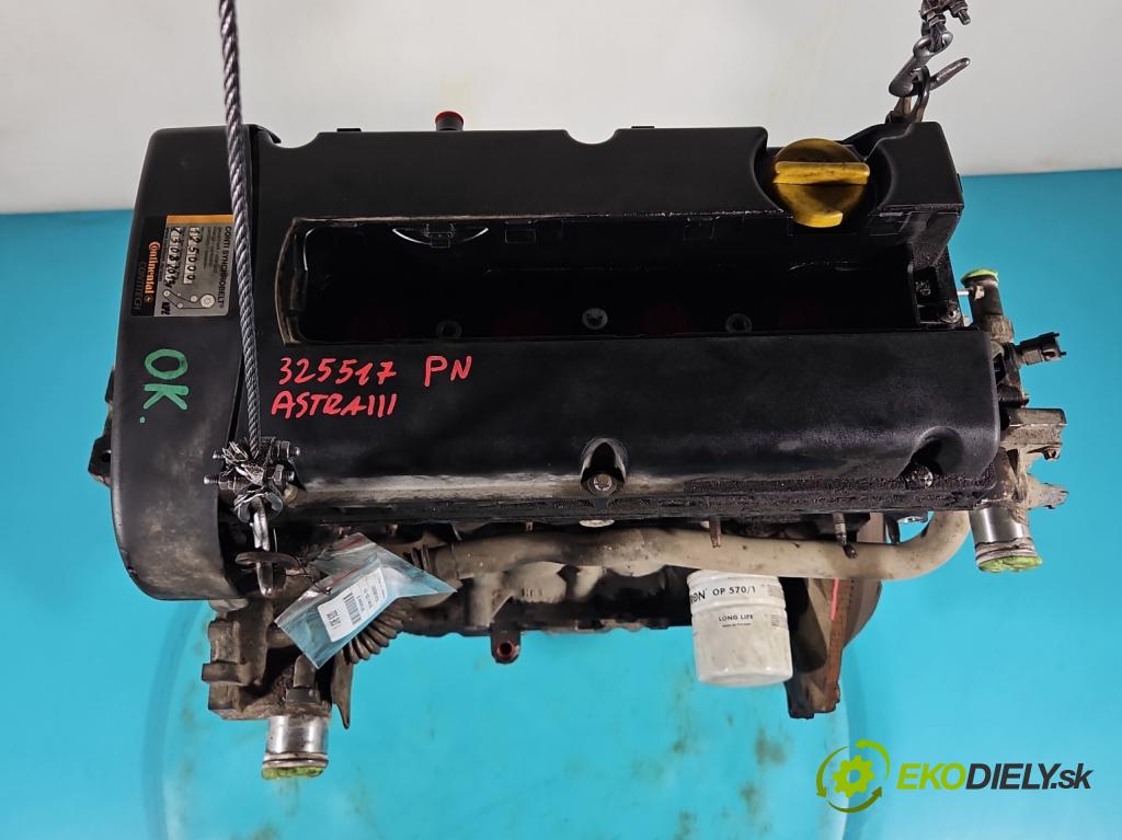 Opel Astra III 2004-2014 1.6 16V 105 HP manual 77 kW 1598 cm3 5- motor benzín: Z16XEP