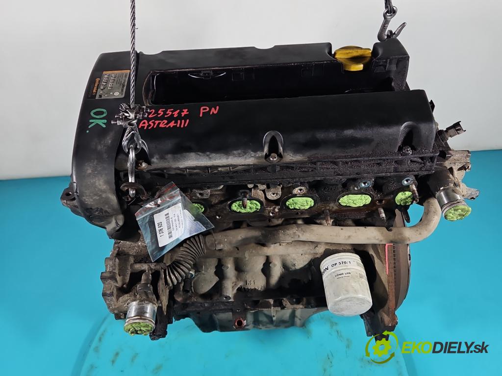 Opel Astra III 2004-2014 1.6 16V 105 HP manual 77 kW 1598 cm3 5- motor benzín: Z16XEP