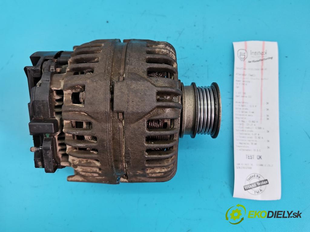 Opel Astra III 2004-2014 1.6 16V 105 hp manual 77 kW 1598 cm3 5- Alternator 0124425020 (Alternátory)