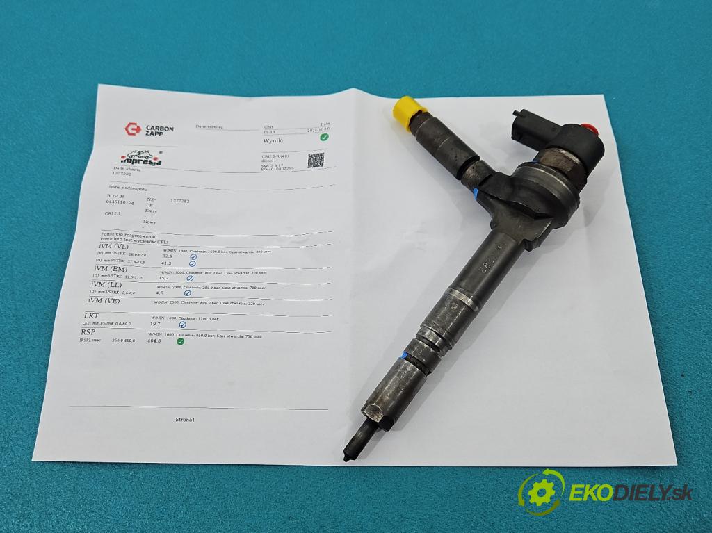 Opel Astra III 2004-2014 1.7 CDTI 80 HP manual 59 kW 1686 cm3 5- vstrek 0445110174 (Vstrekovače)