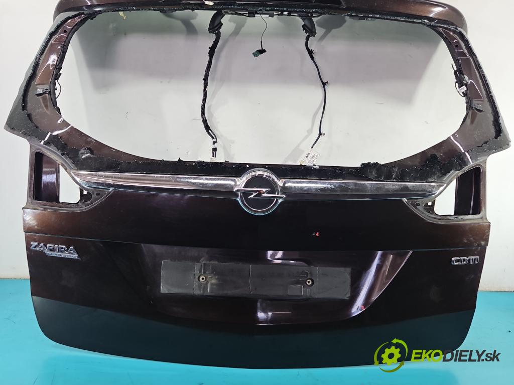 Opel Zafira C 2012-2019 Tourer 2.0 CDTI 165 hp manual 121 kW 1956 cm3 5- zadní kufrové dveře  (Zadní kapoty)