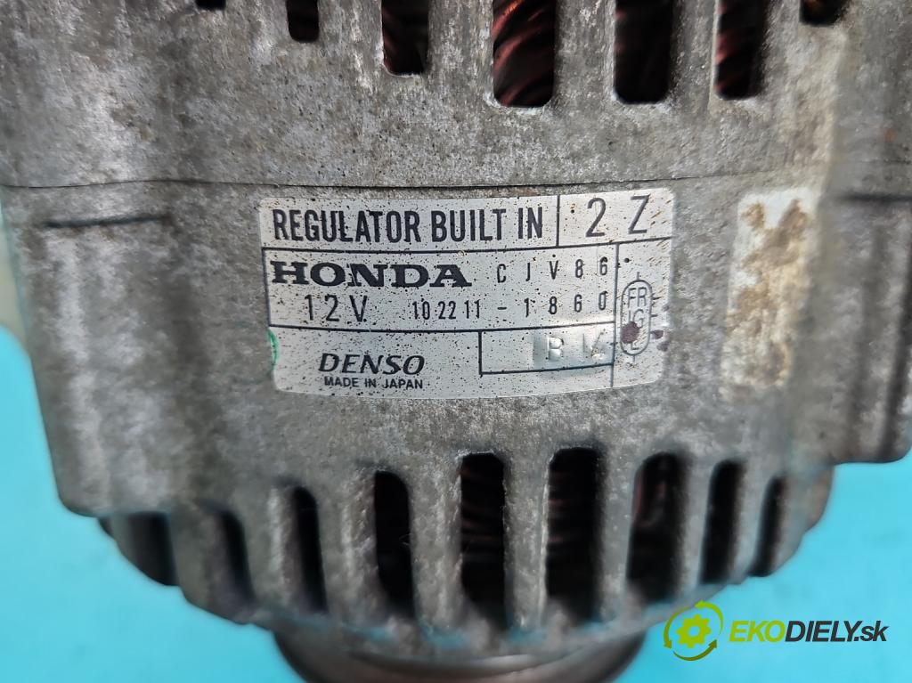 Honda CR-V I 1995-2001 2.0 16V 147 HP manual 108 kW 1973 cm3 5- Alternator 102211-1860 (Alternátory)