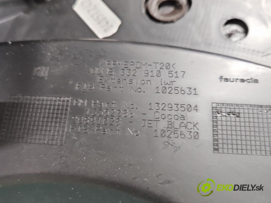 Opel Zafira C 2012-2019 Tourer 2.0 CDTI 165 HP manual 121 kW 1956 cm3 5- kokpit,pristrojová doska rozdeľovacia 13293504