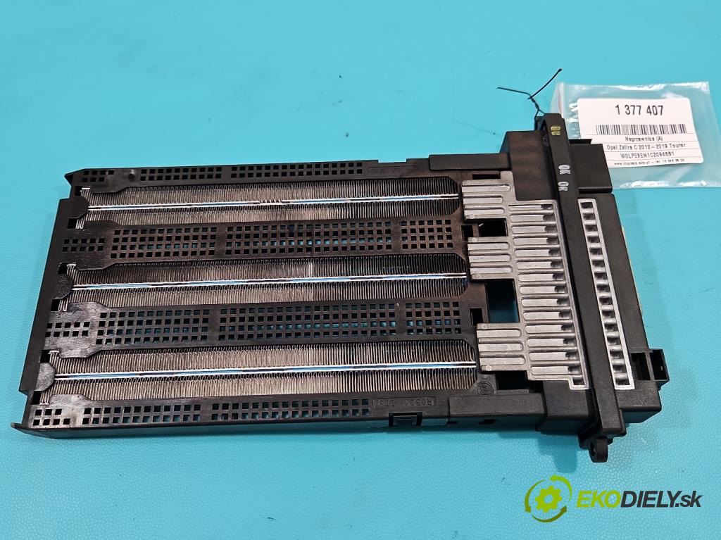 Opel Zafira C 2012-2019 Tourer 2.0 CDTI 165 hp manual 121 kW 1956 cm3 5- radiátor 13290438 (Radiátory topení)