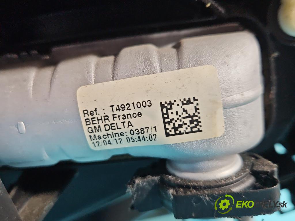 Opel Zafira C 2012-2019 Tourer 2.0 CDTI 165 hp manual 121 kW 1956 cm3 5- radiátor 13402723 (Radiátory topení)