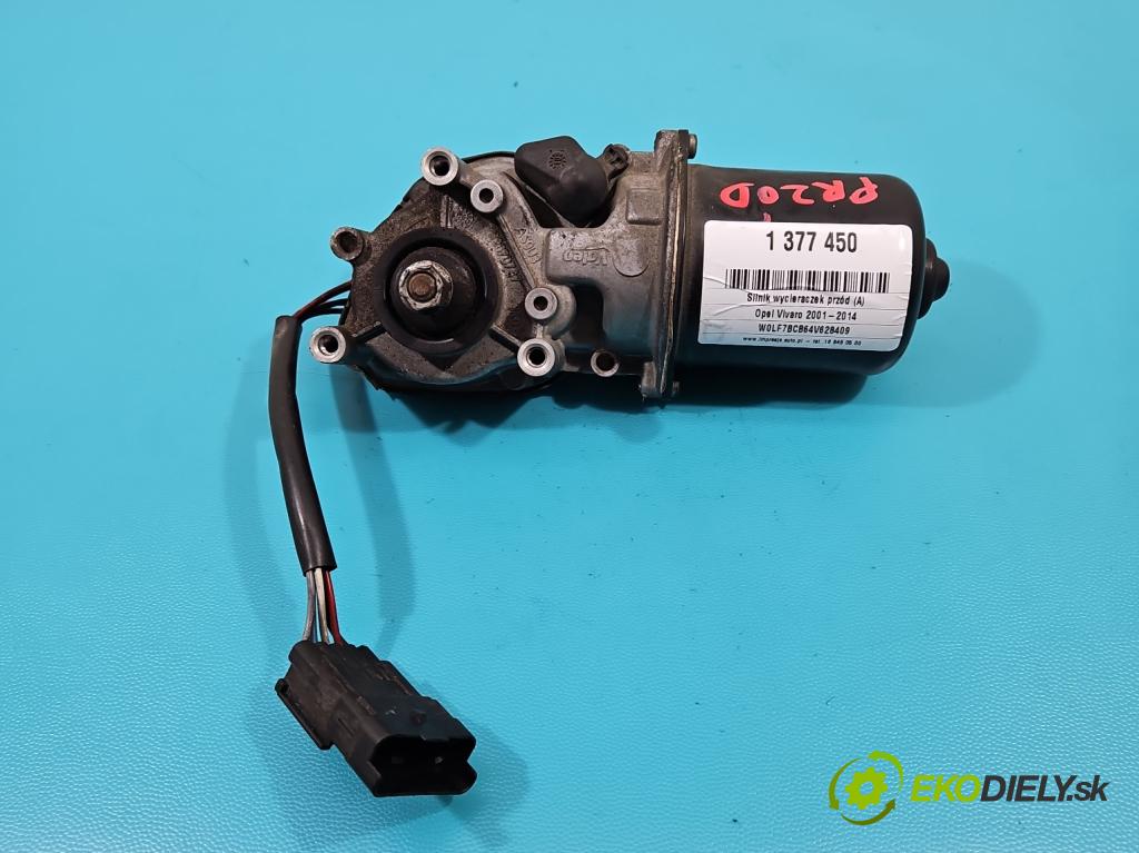 Opel Vivaro 2001-2014 1.9 cdti 101 hp manual 74 kW 1870 cm3 5- motor stěračů přední 53554204