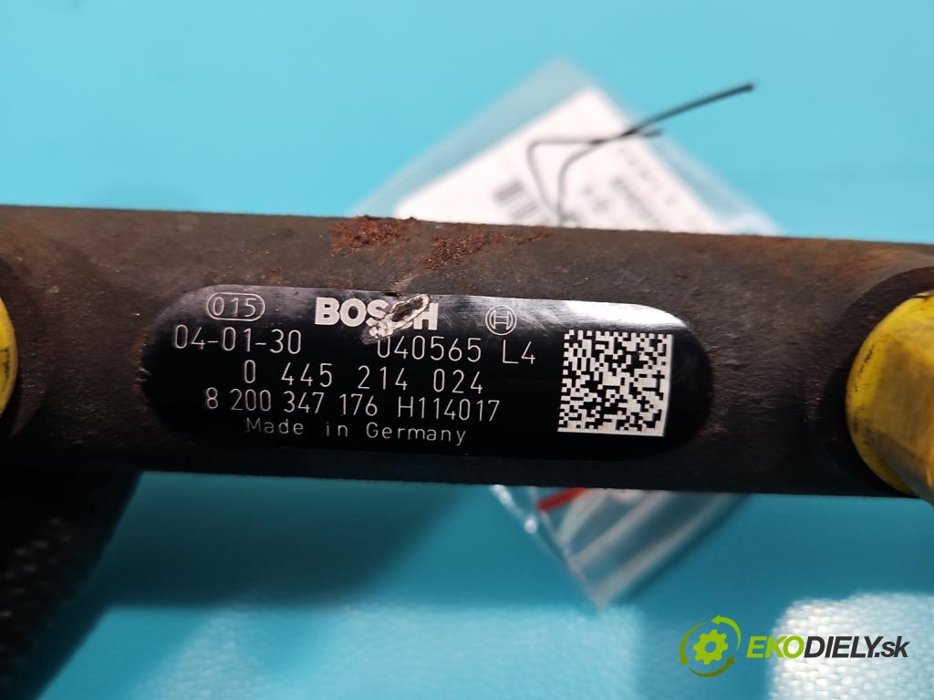 Opel Vivaro 2001-2014 1.9 cdti 101 HP manual 74 kW 1870 cm3 5- lišta vstrekovacia 0445214024 (Vstrekovacie lišty)