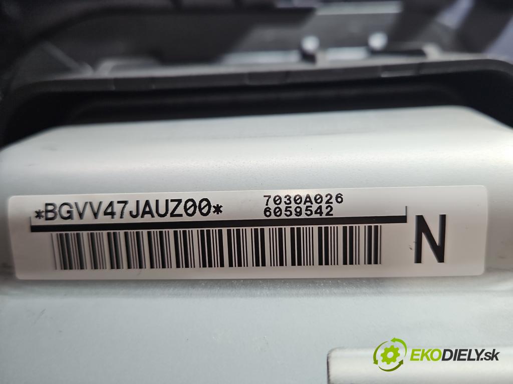 Mitsubishi Outlander II 2006-2013 2.0 DI-D 140 HP manual 103 kW 1968 cm3 5- airbag vzduch: spolujezdce:  (Airbag)