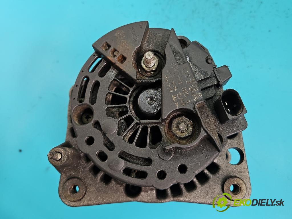 Seat Leon I 1999-2005 1.9 tdi 150 HP manual 110 kW 1896 cm3 5- Alternator 037903025E (Alternátory)