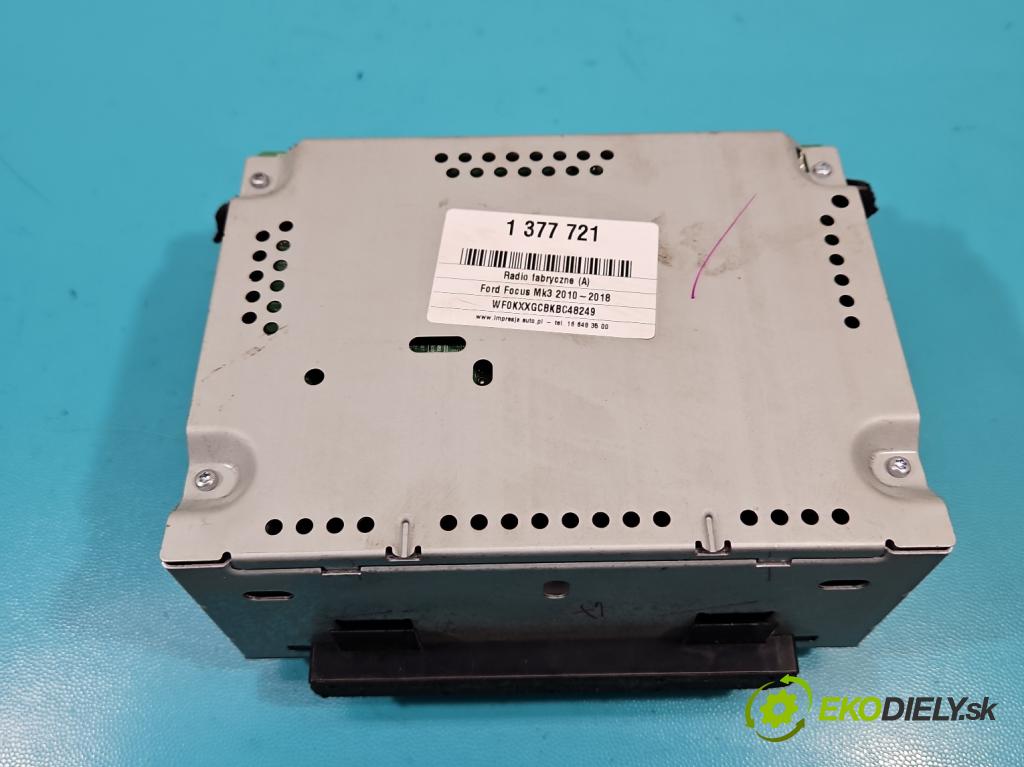 Ford Focus Mk3 2010-2018 1.6 16V 125 HP manual 92 kW 1596 cm3 5- Radio originál BM5T-18C815-RE
