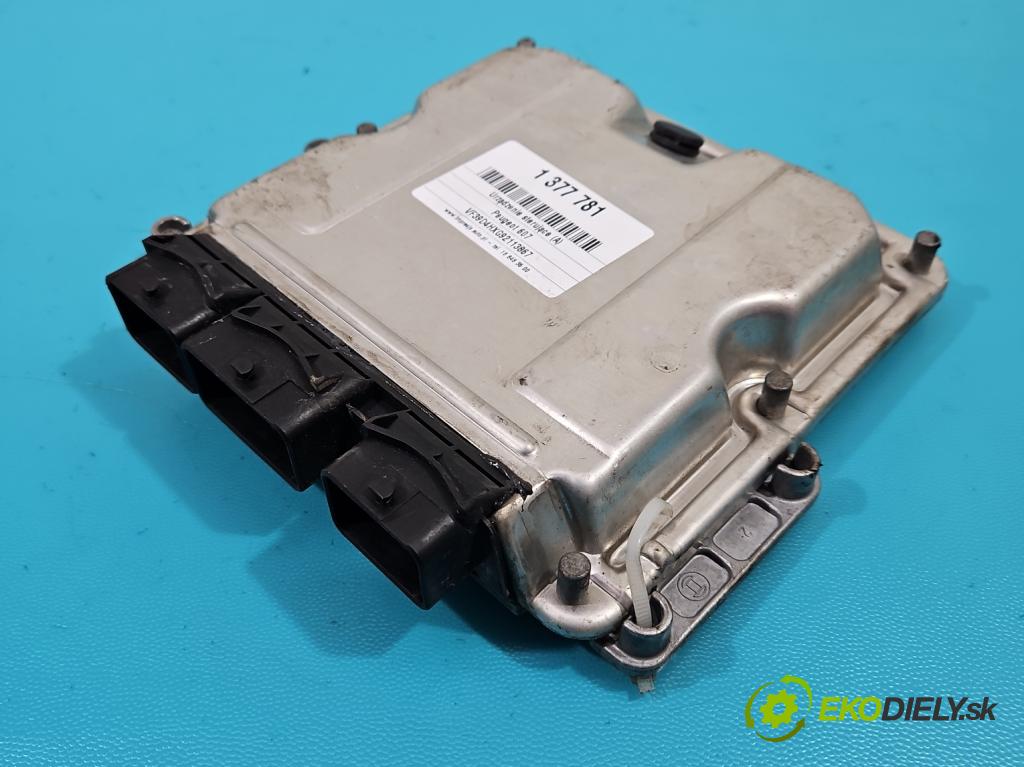 Peugeot 607 2.2 hdi 133 hp manual 98 kW 2179 cm3 5- řídící jednotka motoru 0281011516