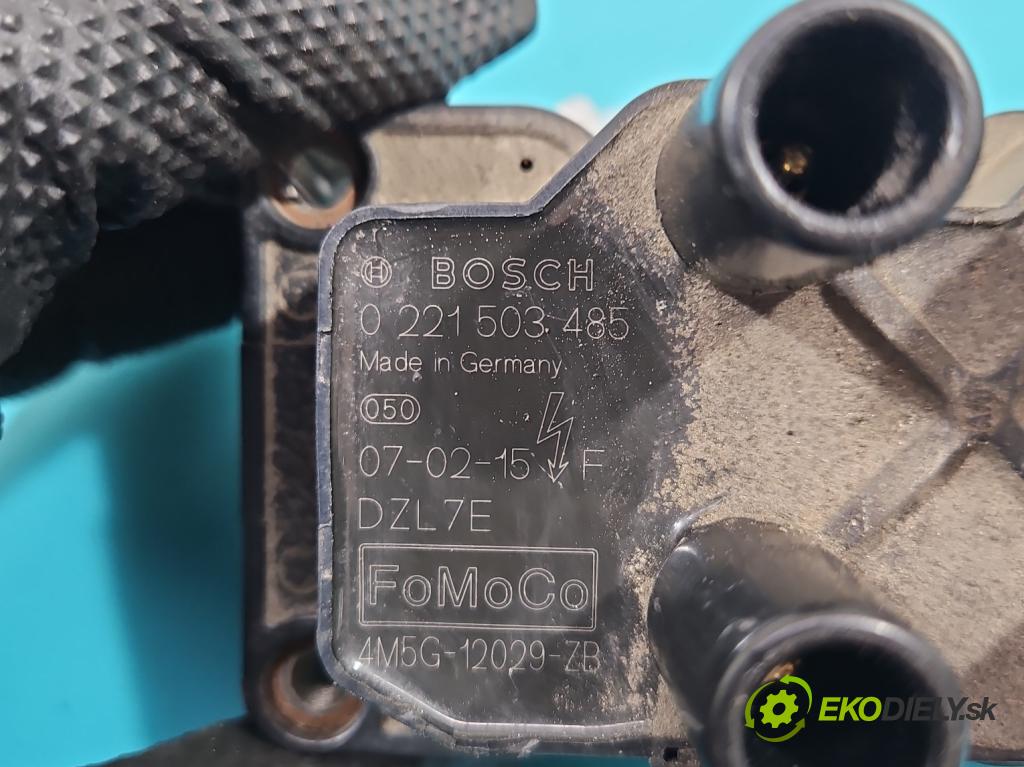 Ford Focus Mk3 2010-2018 1.6 16V 125 HP manual 92 kW 1596 cm3 5- cievka zapaľovacia 0221503485 (Zapaľovacie cievky, moduly)