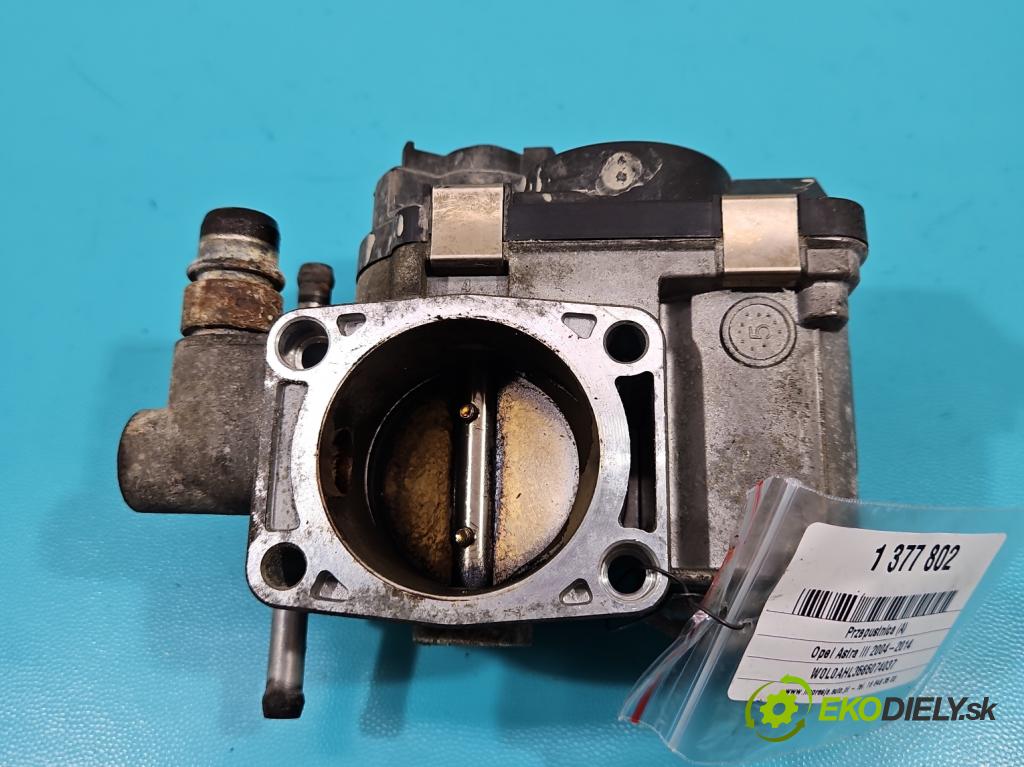 Opel Astra III 2004-2014 1.6 16V 105 HP manual 77 kW 1599 cm3 5- klapka 055352858 (Škrtiace klapky)