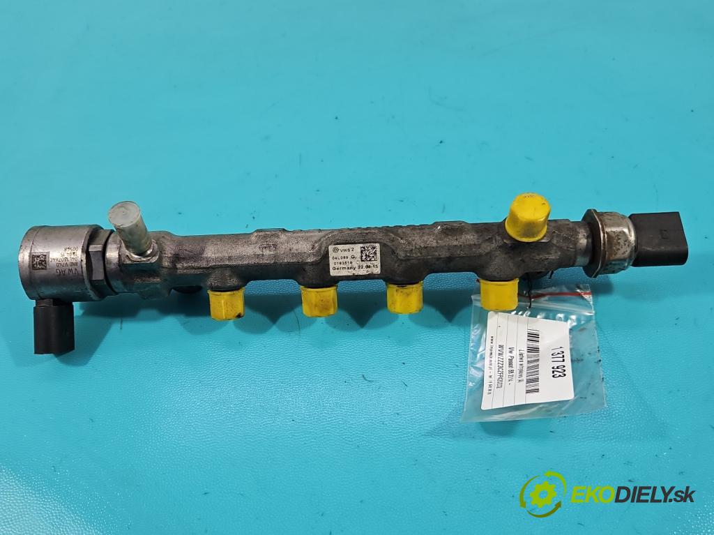 Vw Passat B8 2014 - 2.0 tdi 150 HP automatic 110 kW 1968 cm3 5- lišta vstrekovacia 04L089G (Vstrekovacie lišty)